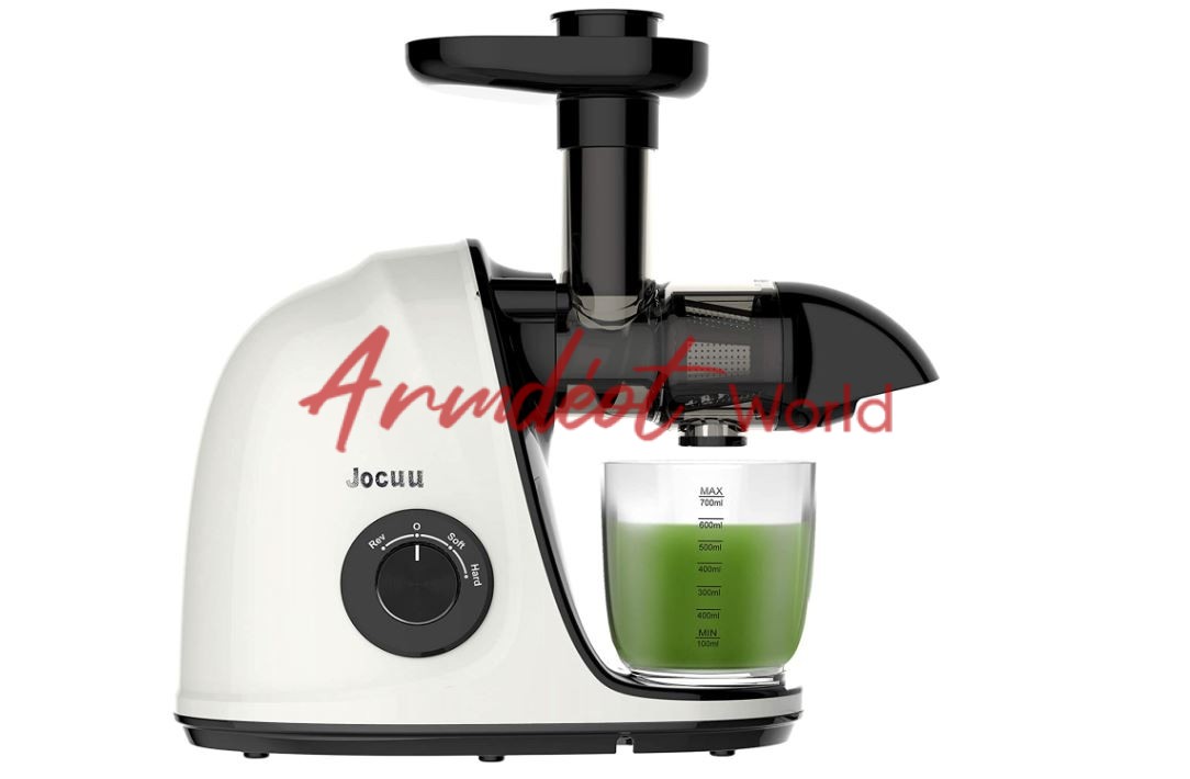 Jocuu Slow Masticating Juicer Extractor, Cold Press Juicer with Soft